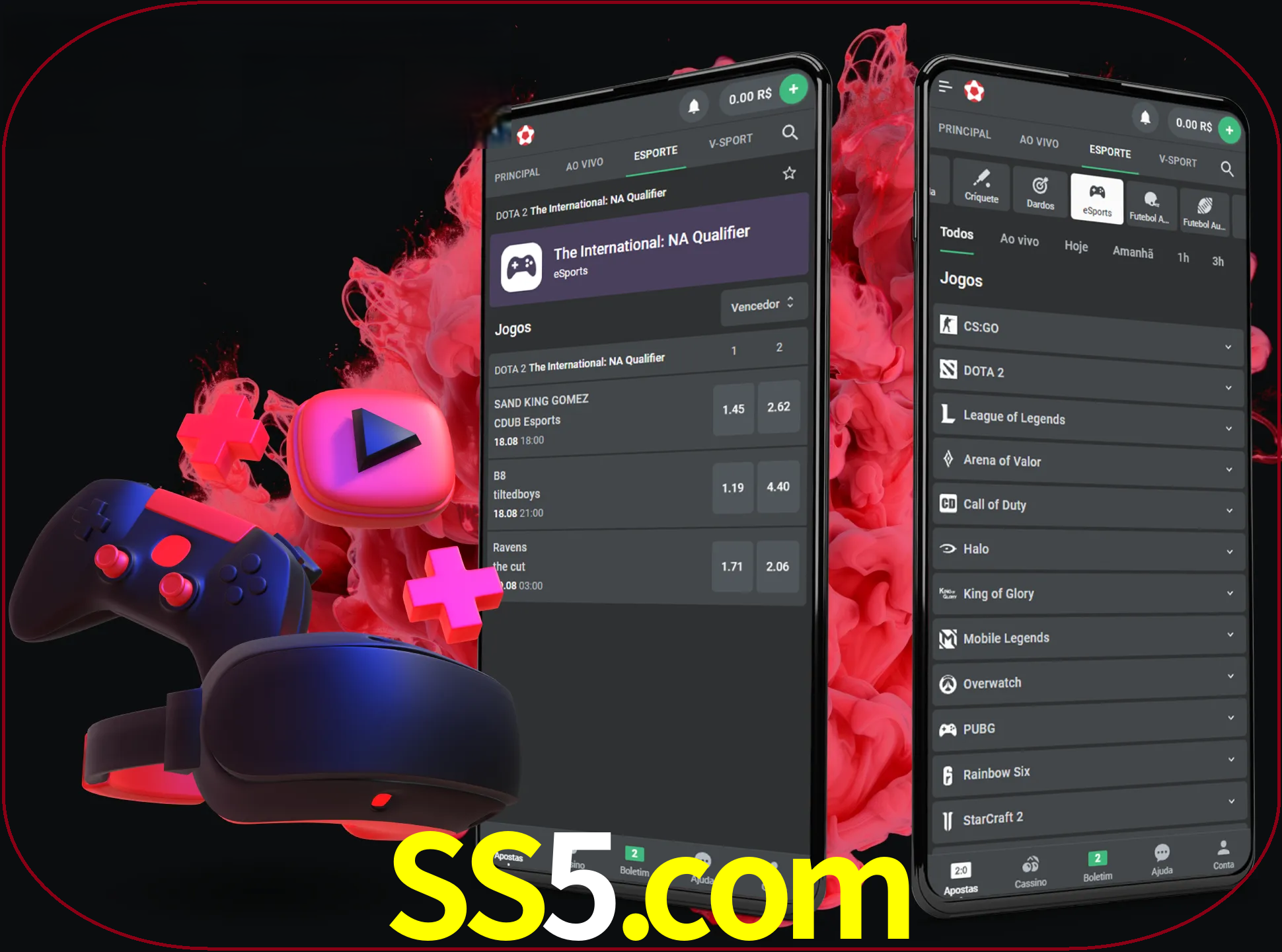Para ter a aplicação móvel ss5 no seu smartphone, basta descarregar o ficheiro apk e seguir as instruções.