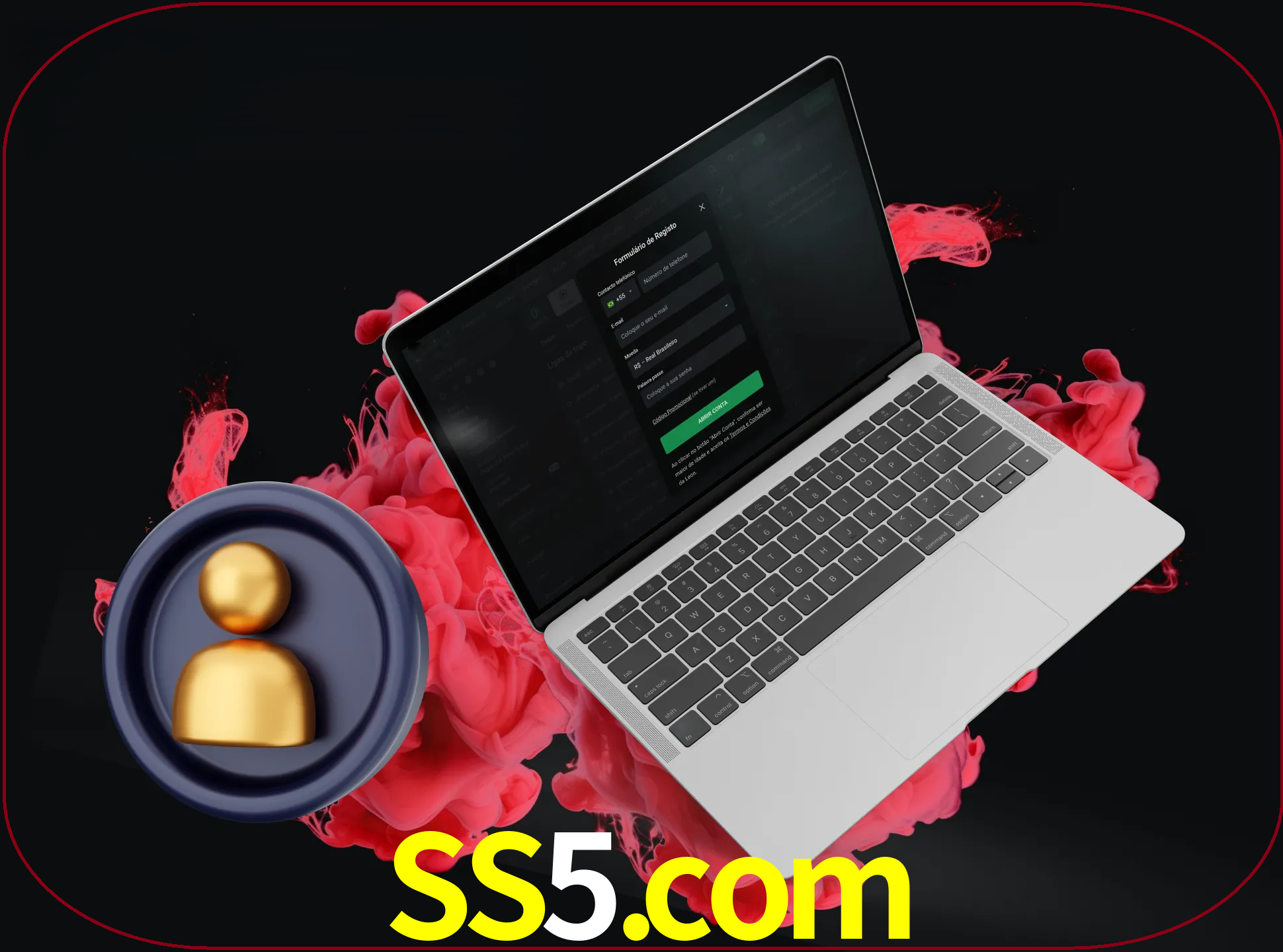 No cabeçalho do site ss5, clique no botão que o levará a um formulário especial onde terá de introduzir as suas informações actuais.