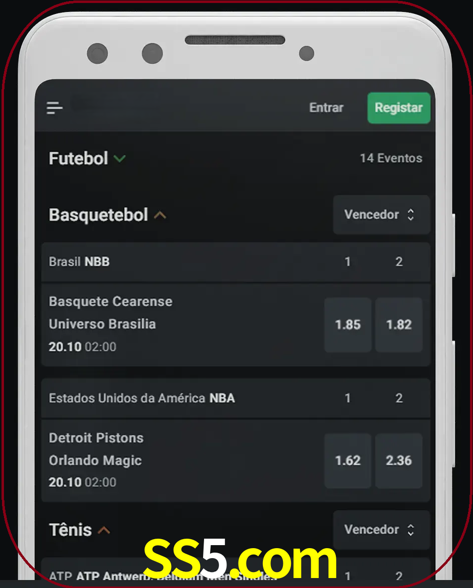 Aposte e assista aos esportes em formato ao vivo.